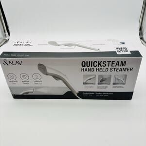 SALAV HS-04/T QuickSteam Hand Held Steamer with Dual Steam Settings. NIOB.
